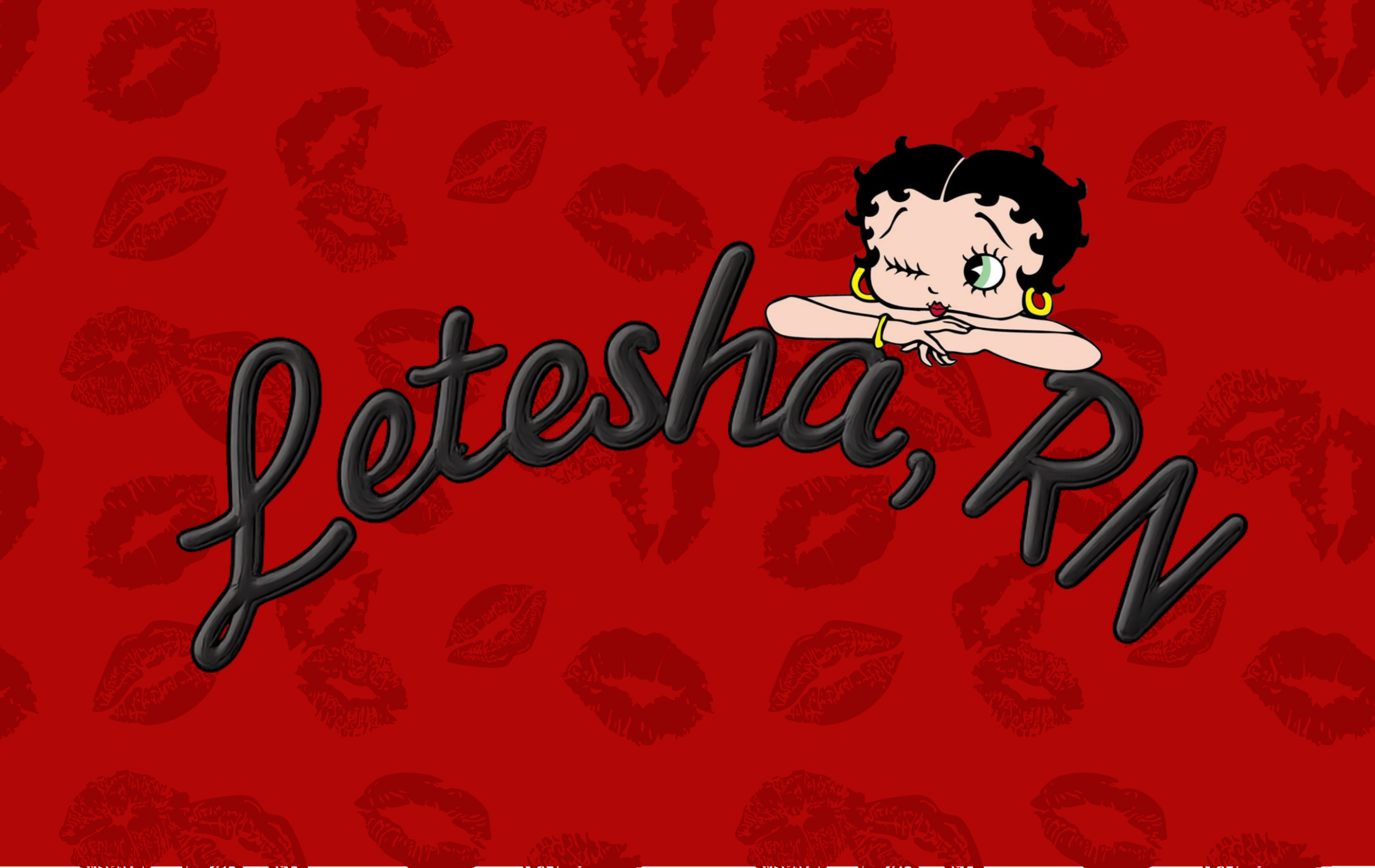 Custom ID Badge Betty